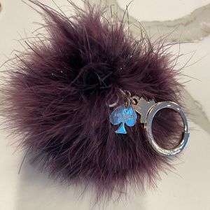 Kate Spade ♠️ Feather Accessory for Bag or Keychain